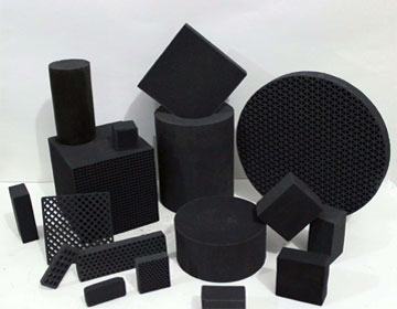 Cellular activated carbon